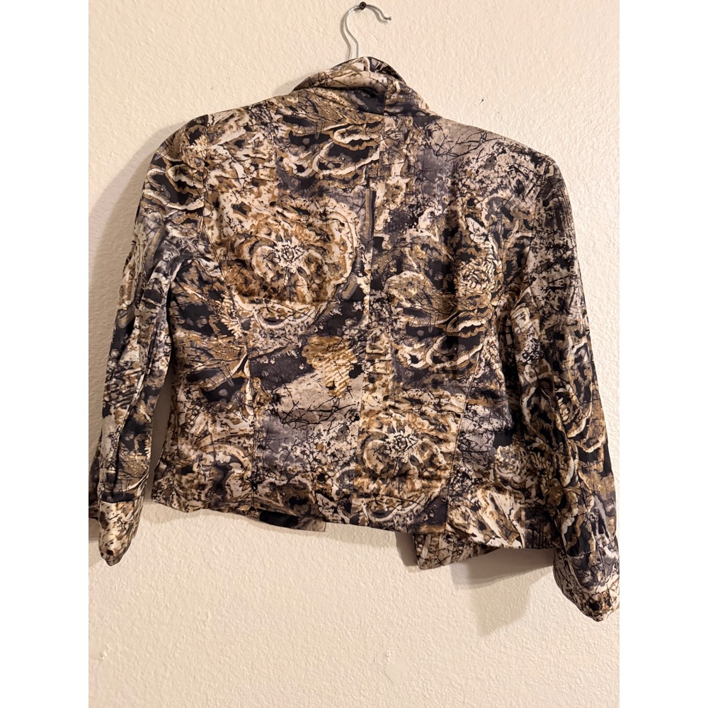 Alberto Makali silk jacket camo